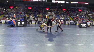 45 lbs Round Of 16 - Jordan Simone, Council Rock vs Brock Bateman, Derry