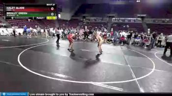 W-138 lbs 2nd Wrestleback (16 Team) - Brinley Green, Wyoming vs Haley Glade, Iowa