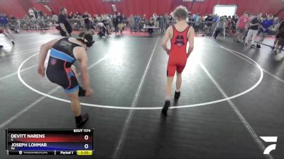 145 lbs Cons. Round 2 - Devitt Narens, IL vs Joseph Lohmar, WI