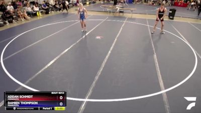 152 lbs Champ. Round 1 - Addan Schmidt, Minnesota vs Damien Thompson, Minnesota