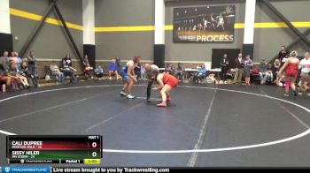 155 lbs Placement (4 Team) - Sissy Hiler, MN Storm vs Cali Dupree, Missouri Gold