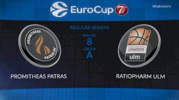 Full Replay - Promitheas Patras BC vs ratiopharm Ulm - Promitheas Patras vs Ratiopharm Ulm 