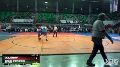 285 lbs Cons. Round 2 - Derrick SantaCruze, Mae Jemison vs Jack Hawkins, Mortimer Jordan HS