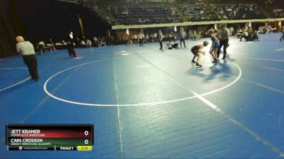 95 lbs Semifinal - Cain Crosson, Sebolt Wrestling Academy vs Jett Kramer, Moyer Elite Wrestling