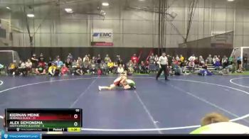 95 lbs Round 5 (6 Team) - Kiernan Meink, Nebraska Black vs Alex Siemonsma, South Dakota Blizzard