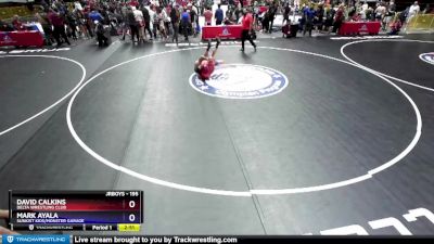 195 lbs Semifinal - David Calkins, Delta Wrestling Club vs Mark Ayala, Sunkist Kids/Monster Garage