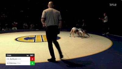 106 lbs Final - Henry Aslikyan, Birmingham vs Arseni Kikiniou, Poway