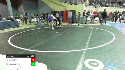 96 lbs Consi Of 16 #2 - Addison Gibson, McAlester vs Kayden Logsdon, Chickasha Wrestling