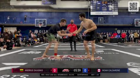 Andrius Dauginis vs Noah Caldarone 2024 ADCC Montreal Open