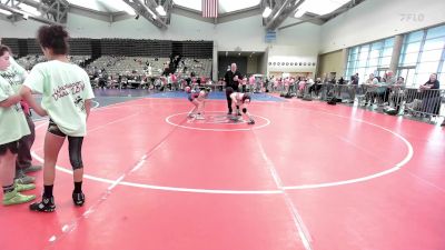 96 lbs Rr Rnd 3 - Hadley Heaster, MGW Bullsharks vs Peyton Bishop, MGW Makos