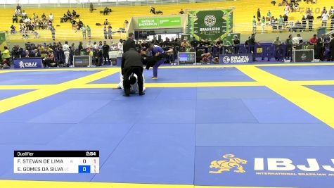 FELIPE STEVAN DE LIMA WOLGA vs ELIEL GOMES DA SILVA 2024 Brasileiro Jiu-Jitsu IBJJF