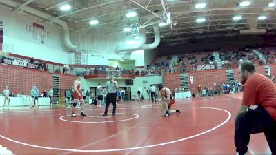 220 lbs Cons. Round 4 - William Glesing, New Palestine Junior High vs Anthony Lubelski, Urey Middle School