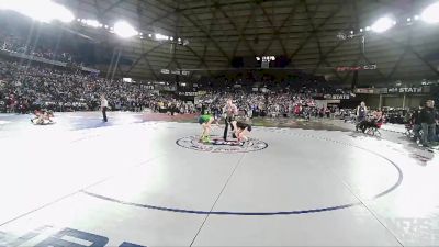 Girls 3A/4A 105 Champ. Round 2 - Nyellie Martinez, Moses Lake (Girls) vs Finley Houck, Shorewood (Girls)