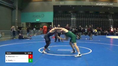 184 lbs Prelims - Brandon Martino, Fresno State vs Ashton Seely, Utah Valley