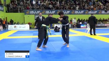 MARKO ANCIC vs TOMAS FRANCO CARVALHO 2020 European Jiu-Jitsu IBJJF Championship