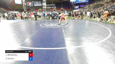 195 lbs Cons 8 #1 - Joshua Glendening, Iowa vs Sean Carroll, Kansas