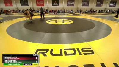 133 lbs Quarterfinal - Ethan Immel, Askren Wrestling Academy vs Adrian Meza, Valiant Wrestling Club