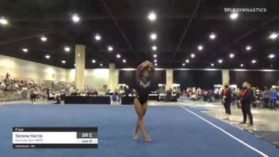 Selena Harris - Floor, Gymcats Gym #923 - 2021 USA Gymnastics Development Program National Championships