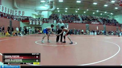 145 lbs Champ. Round 1 - Mason Porter, Indian Creek Wrestling Club vs Aiden Blackmore, Legends Of Gold Wrestling