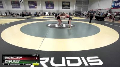 120 lbs Round 1 - Camille Schult, Immortal Athletics WC vs Grace Patterson, Big Game Wrestling Club