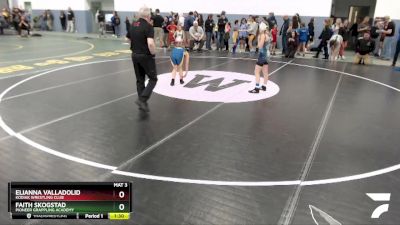 100 lbs Rr3 - Faith Skogstad, Pioneer Grappling Academy vs Elianna Valladolid, Kodiak Wrestling Club