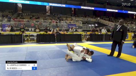 ROBERT LEOPOLD CORREIA vs NICHOLAS R REES 2024 Pan Jiu Jitsu IBJJF Championship