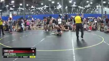 120 lbs Round 2 (6 Team) - Cody Foss, Lowell WC vs Drew Fifield, Team Gotcha Red