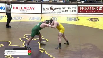 285 lbs Dustin Dennison, Utah Valley vs Sam Eagan, Wyoming