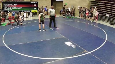 100 lbs Round 2 - Cole Ballard, Colorado Outlaws vs Ryland Ingelhart, High Kaliber