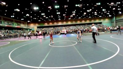 114 lbs Round Of 16 - Sarah DeLaCerda, Alamosa vs Mallory Matravers, Stansbury