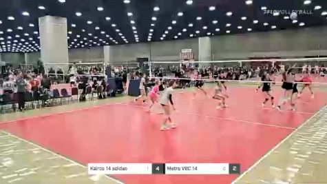 Kairos 14 adidas vs Metro VBC 14 - 2022 JVA World Challenge presented by Nike - Expo Only