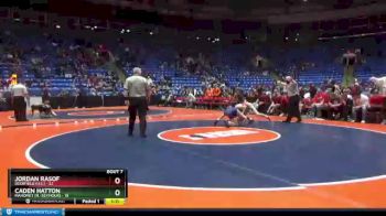 113 lbs Semis & 1st Wrestleback (8 Team) - Caden Hatton, Mahomet (M.-Seymour) vs Jordan Rasof, Deerfield (H.S.)