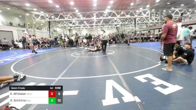 134 lbs Semifinal - Ethan Whitaker, Joker GT vs Gino Schinina, Mauraders