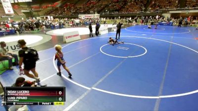 67 lbs Cons. Round 4 - Luigi Piparo, California vs Noah Lucero, Bloodline Wrestling