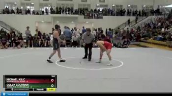 160 lbs Semis & 1st Wb (8 Team) - Michael Kilic, Woodward Academy vs Colby Cochran, Woodland, Cartersville