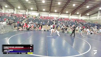 113 lbs Quarterfinal - Christopher Grossman, Montana vs Jake Marzi, California