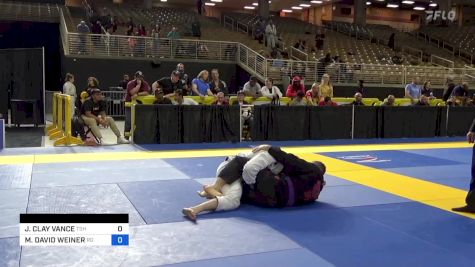 JAMIE CLAY VANCE vs MICHAEL DAVID WEINER 2024 Pan Jiu Jitsu IBJJF Championship
