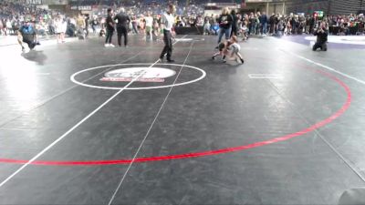 56 lbs Quarterfinal - Charles Woods, FordDynastyWrestlingClub vs Malachi Van Maren, Sumner Panthers Jr. Wrestling