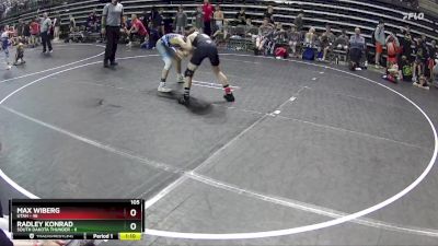 105 lbs Round 3 (6 Team) - Max Wiberg, Utah vs Radley Konrad, South Dakota Thunder