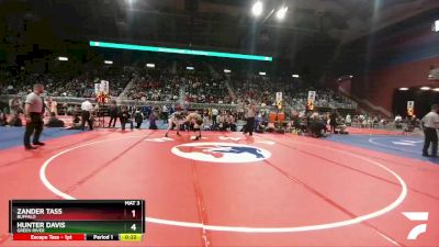 3A-138 lbs 5th Place Match - Hunter Davis, Green River vs Zander Tass, Buffalo