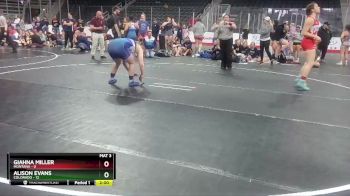 W 164 lbs Round 3 (4 Team) - Alison Evans, Colorado vs Giahna Miller, Montana