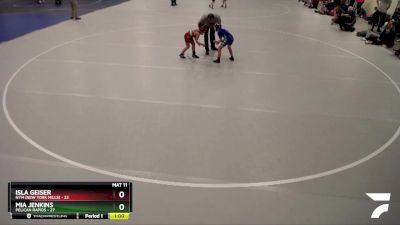 Quarterfinal - Mia Jenkins, Pelican Rapids vs Isla Geiser, NYM (New York Mills)