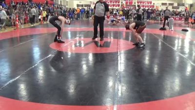 120 lbs Cons. Round 3 - Nolan Weiker, Menomonie Wrestling Club vs Forester Lofton, New Prague