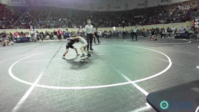 52 lbs Round Of 16 - Roman Hulbutta, Mojo Grappling Academy vs Conner Woods, Salina Wrestling Club