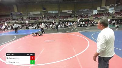 78 lbs Rr Rnd 5 - Brayden Johnson, Pikes Peak Warriors vs Lincoln Vanzant, Ridge WC