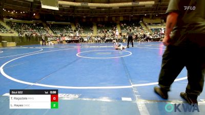 126 lbs Semifinal - Trace Ragsdale, Pryor Tigers vs Landon Hayes, Choctaw Ironman Youth Wrestling