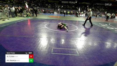 75 lbs Semifinal - Brynn Cullen, Hazlet Hawks vs Madison Sepelya, Nhwc