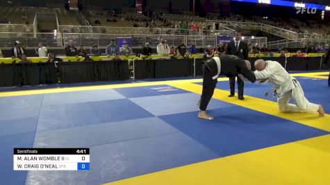 MICHAEL ALAN WOMBLE II vs WILLIAM CRAIG O'NEAL 2024 Pan Jiu Jitsu IBJJF Championship