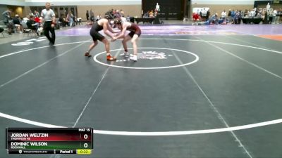 132 lbs Cons. Round 4 - Dominic Wilson, Rockwall vs Jordan Weltzin, Thompson HS