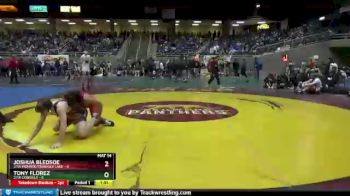 138 lbs Round 2 (3 Team) - Joshua Bledsoe, 2/1A Monroe/Triangle Lake vs Tony Florez, 2/1A Coquille